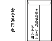 香典袋の金額の書き方