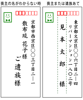 封筒の書き方