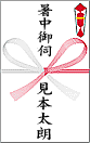 暑中御伺